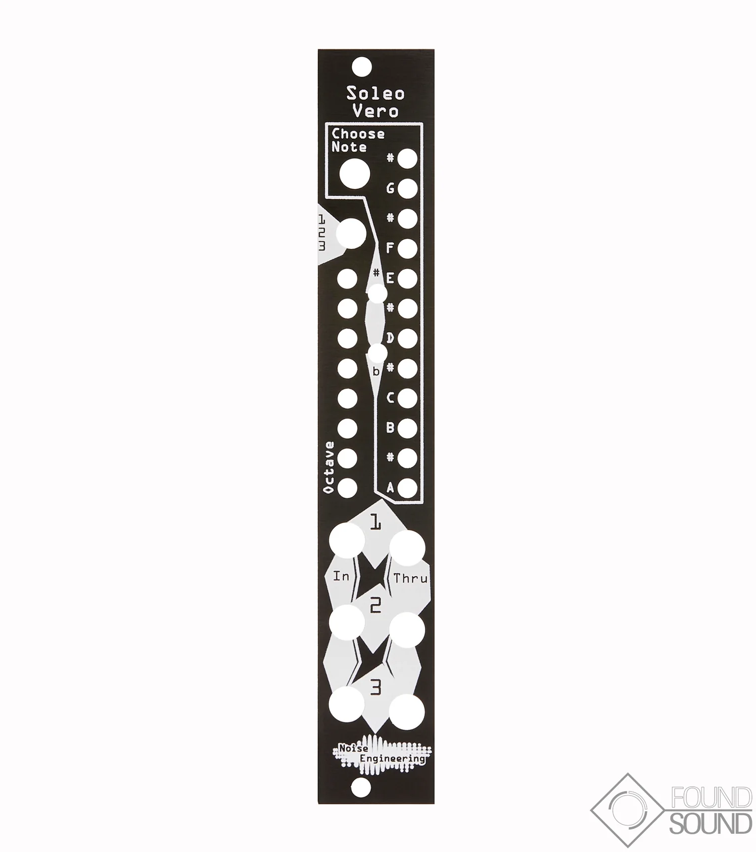 Noise Engineering Soleo Vero Black/ Blind Panel