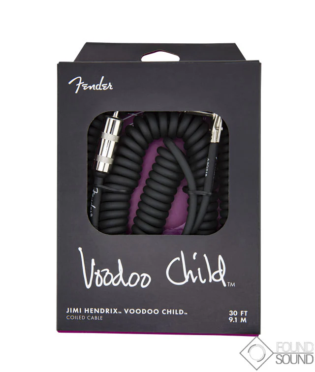 Fender Jimi Hendrix Voodoo Child Cable Black 30'