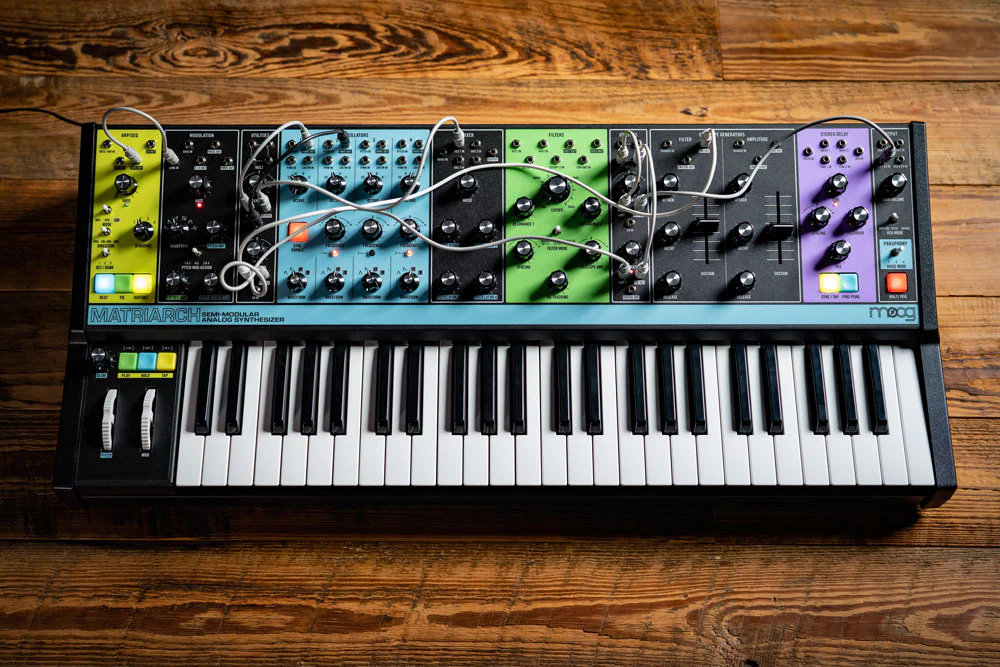 Moog Matriarch Patchable 4-note Paraphonic Analogue Synthesiser - Image 18