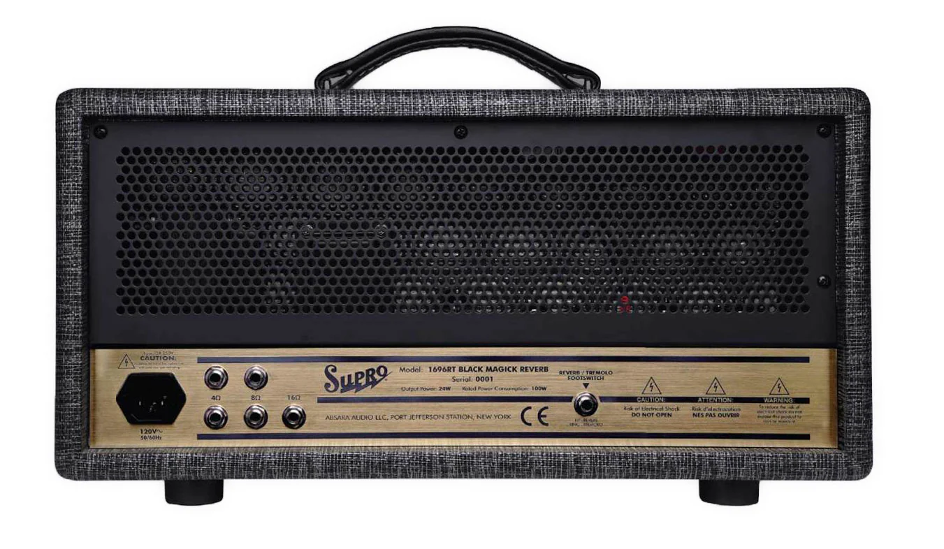 Supro 1696RTH Black Magick Reverb Head - Image 2