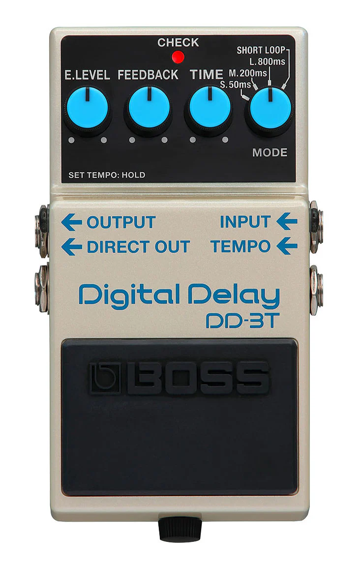 BOSS DD-3T Digital Delay Pedal w/ Tap Tempo
