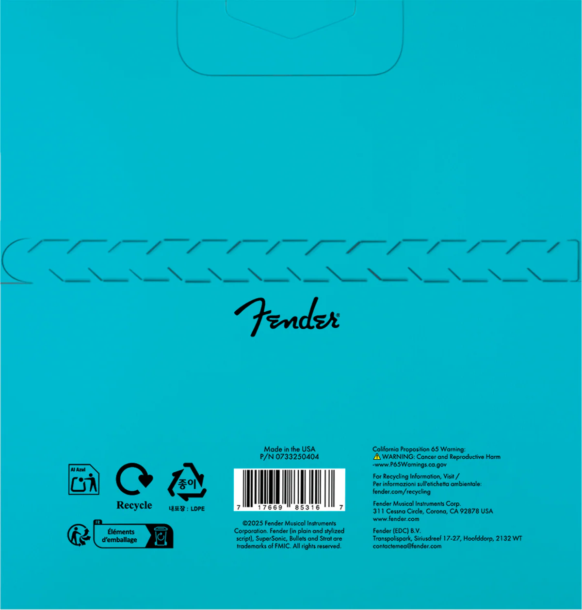 Fender SuperSonic Bullets 3250LR 9-46 Nickel Plated Steel Guitar Strings - Image 3