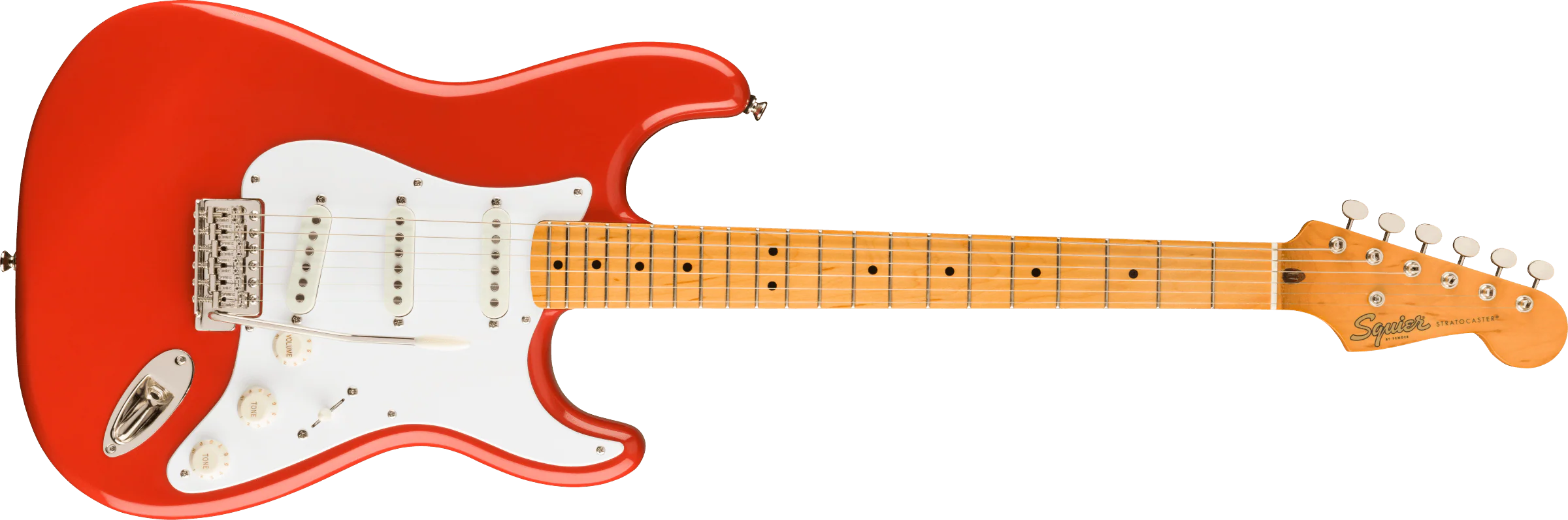 Fender Squier Classic Vibe '50s Stratocaster - Fiesta Red - Image 4