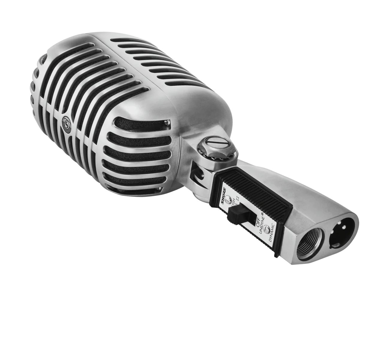 Shure 55SH Series II Unidyne Vocal Classic Birdcage Dynamic Vocal Microphone - Image 7