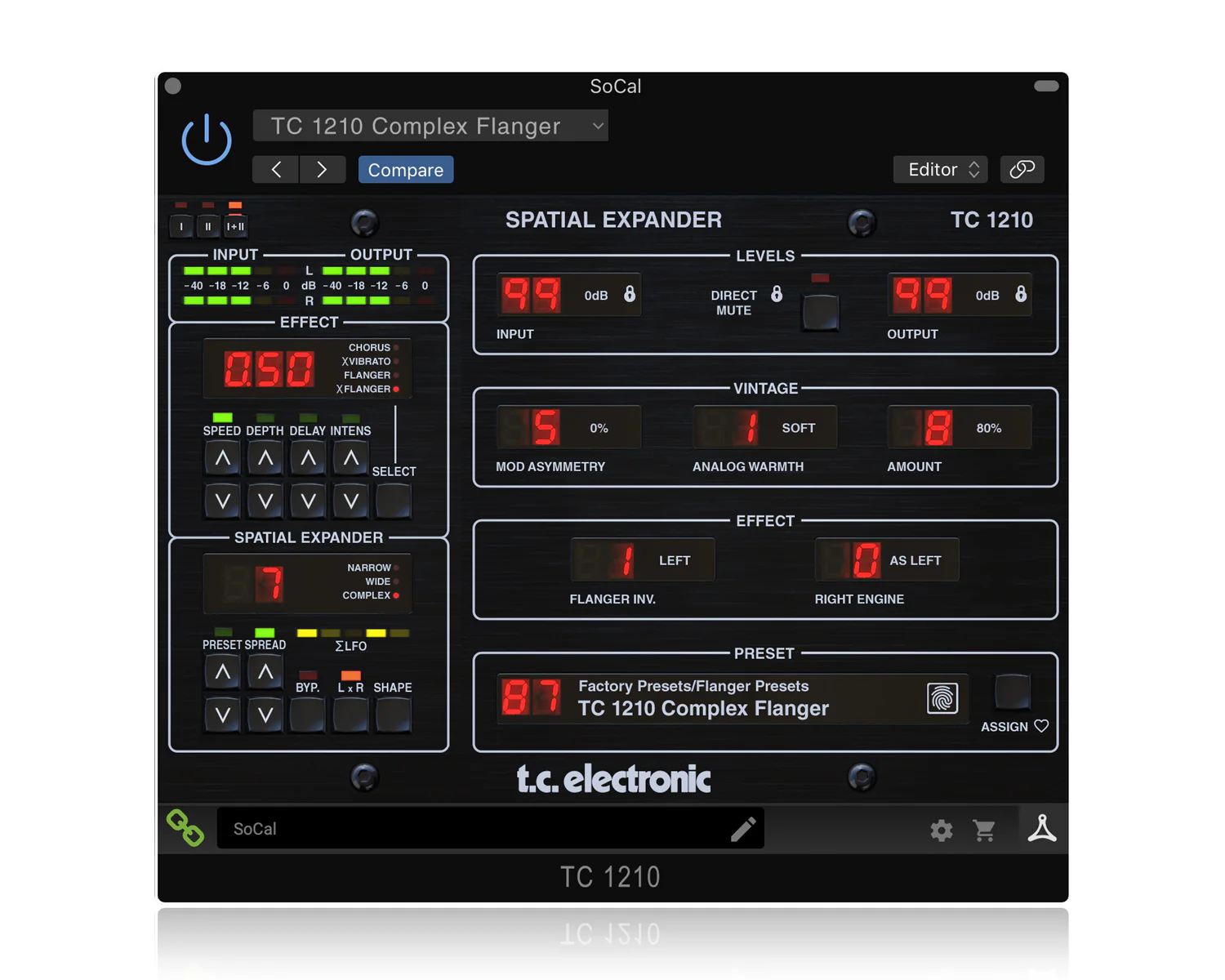 TC Electronic TC1210-DT Spatial Expander Plug-in with Hardware Controller - Image 2