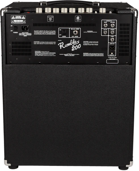 Fender Rumble 200 V3 Class D 200 Watt 1x15" Bass Combo Amplfier - Image 5
