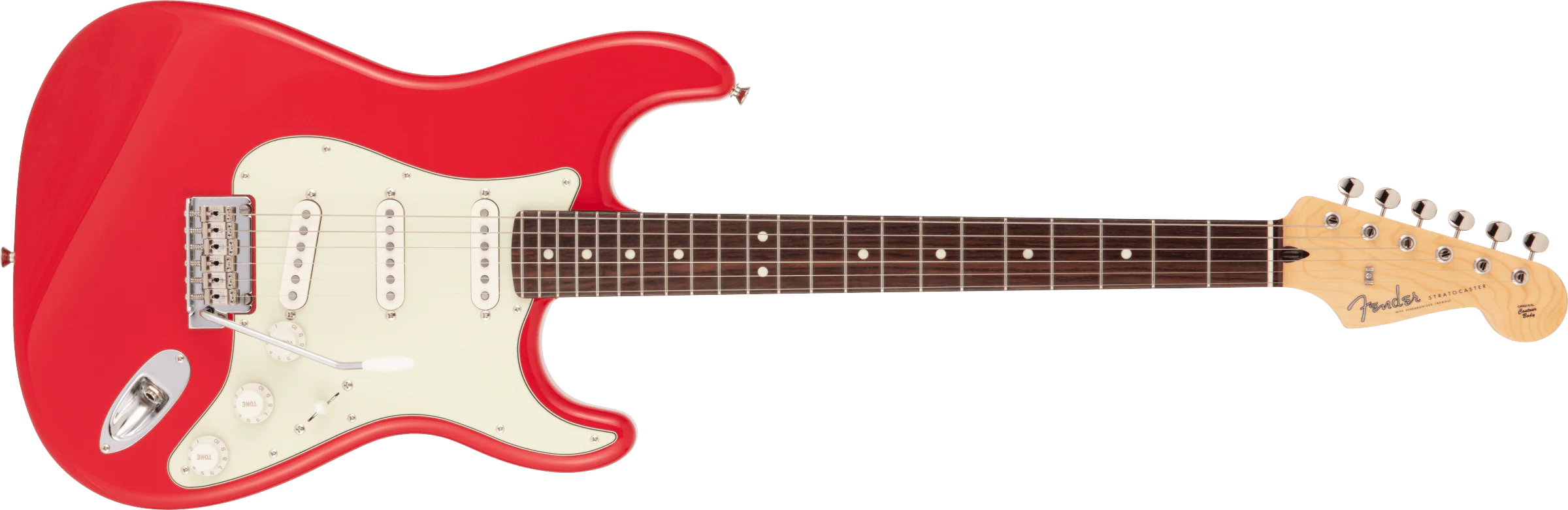 Fender Made in Japan Hybrid II Stratocaster - Modena Red - Image 4