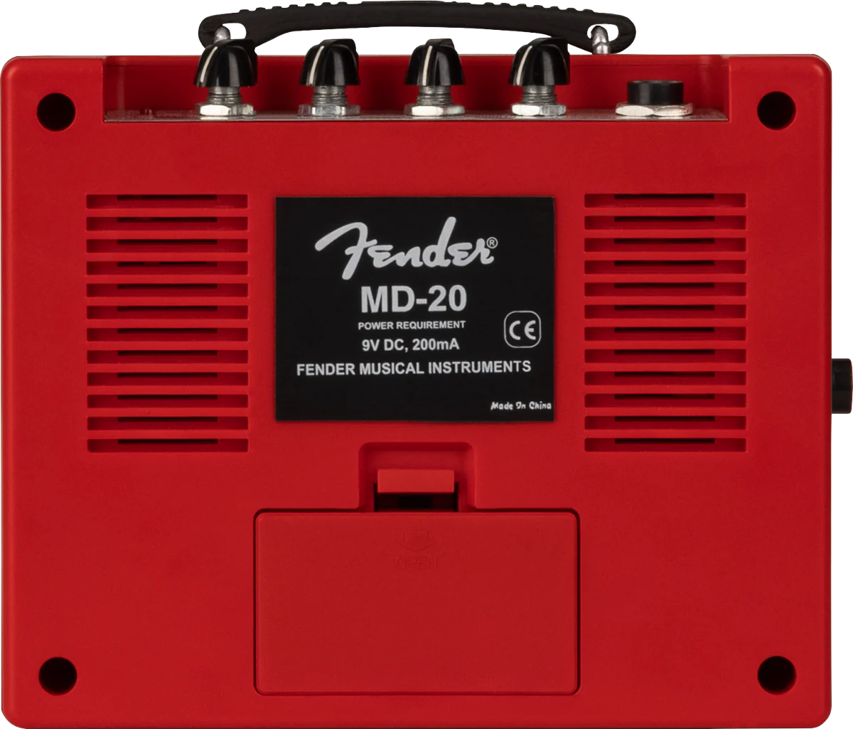 Fender Mini Deluxe Amp - Red - Image 2