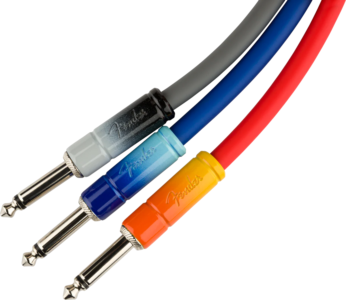 Fender 10' Ombré Instrument Cable - Belair Blue - Image 4