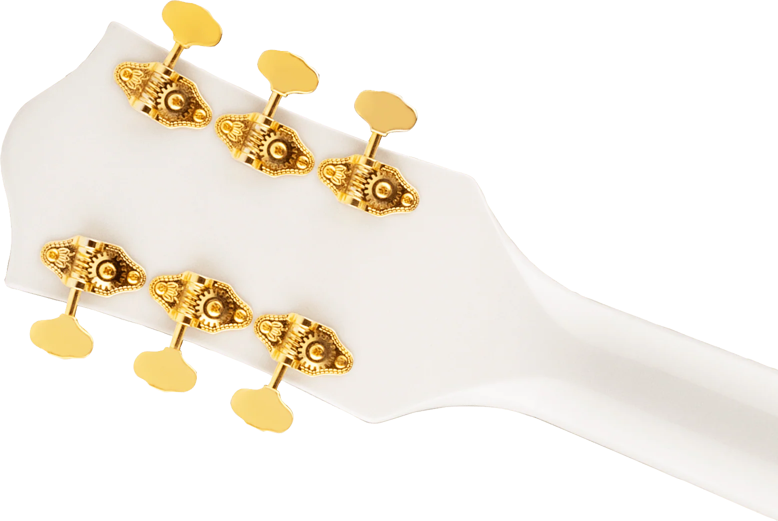 Gretsch G5422TG Electromatic Classic Hollow Body Double Cut Electric Guitar w/ Bigsby - Snowcrest White - Image 3