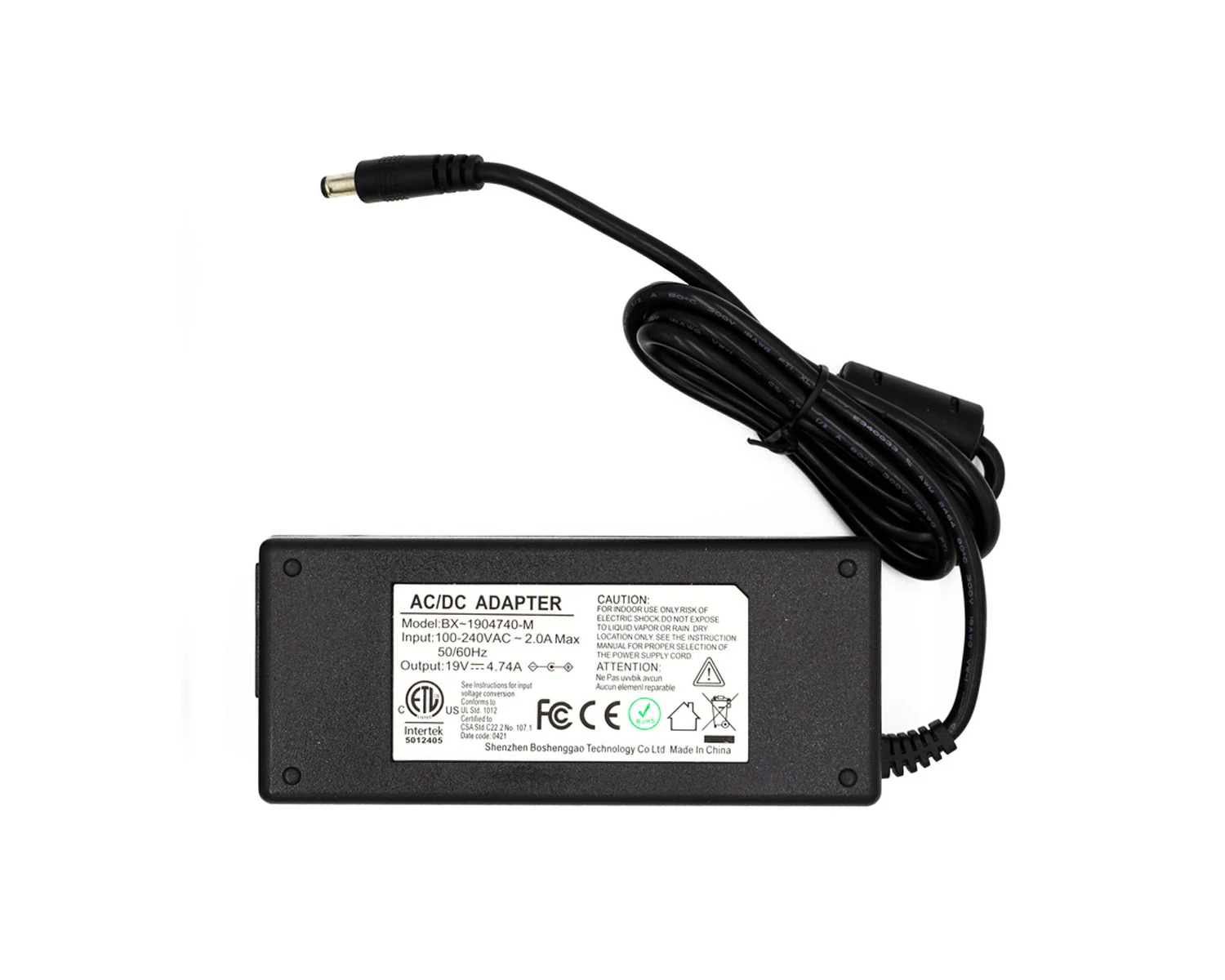 Meanwell 90 Watt 15 Volt DC C+ Power Adapter for Performance Case