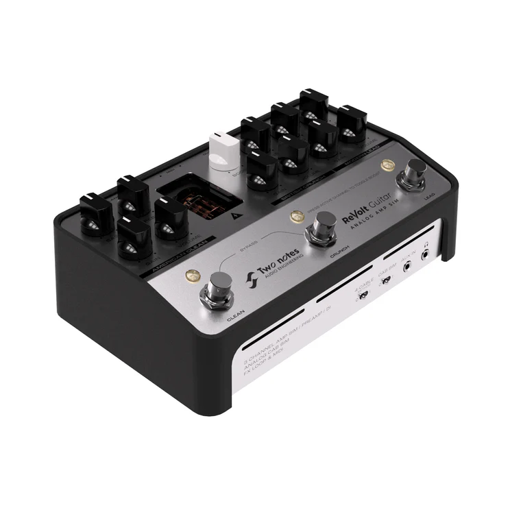 Two Notes Revolt Guitar 3 Channel Analogue Amp Simulator Preamp Pedal - Image 2