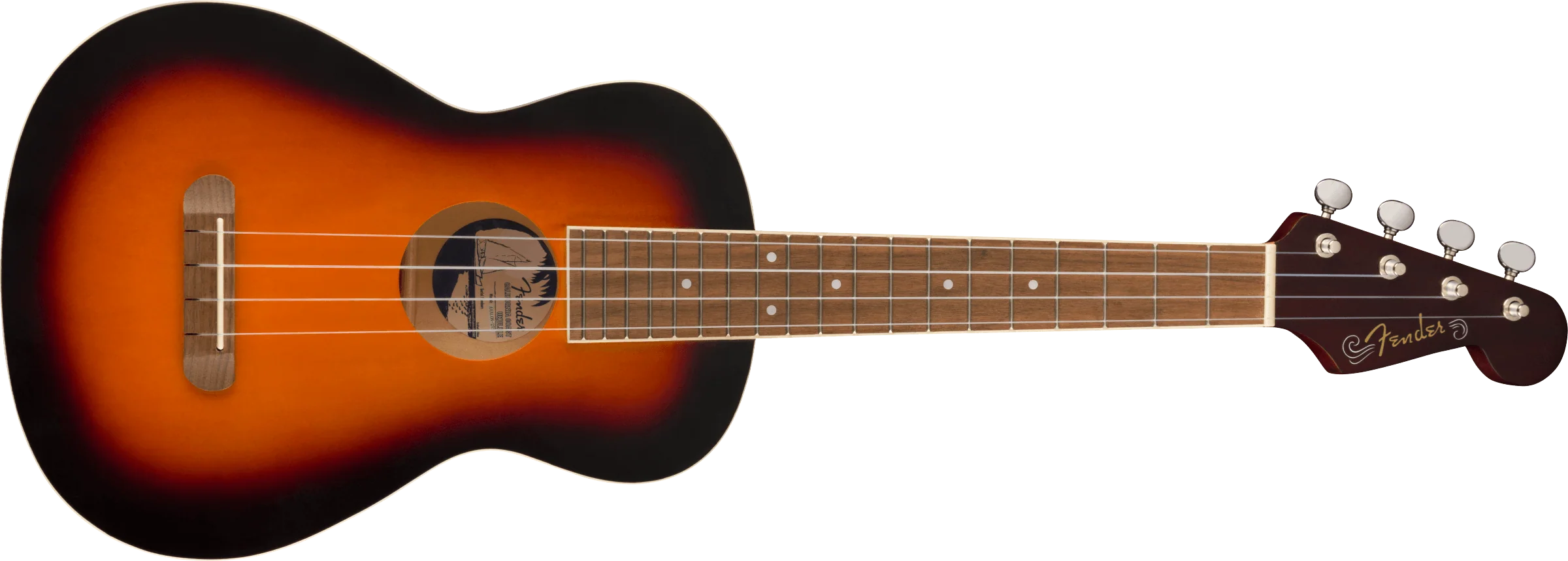 Fender Avalon Tenor Ukulele - 2-Colour Sunburst - Image 2