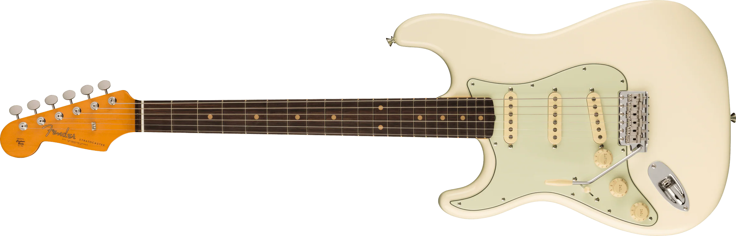 American Vintage II 1961 Stratocaster - Left-Hand - Olympic White - Image 2