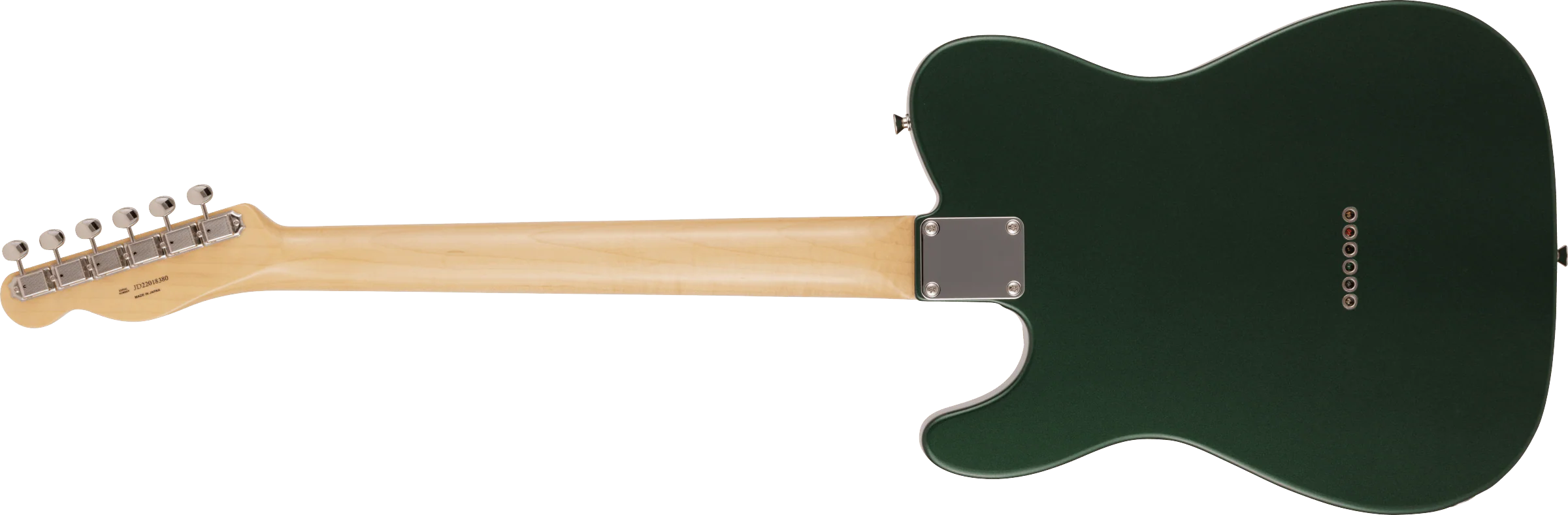 Fender 2023 Collection Made in Japan Traditional 60s Telecaster - Aged Sherwood Green Metallic - Image 5