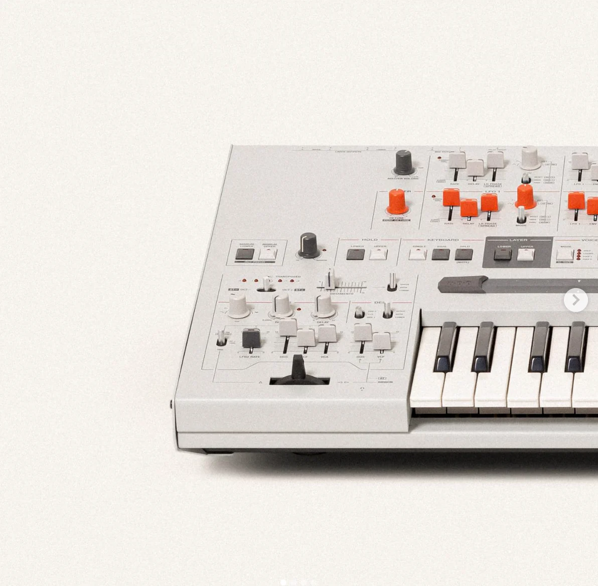 UDO Super Gemini 20 Voice Polyphonic Bi-Timbral Analogue Hybrid Synthesizer - Image 5