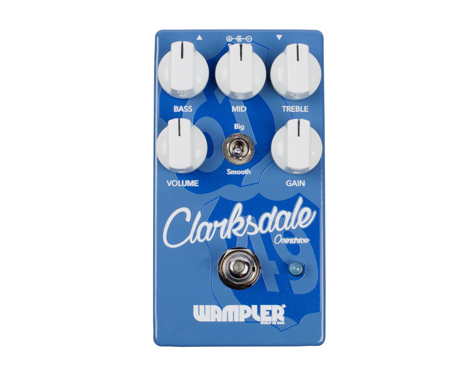 Wampler Clarksdale Classic Overdrive Pedal with Mid Control