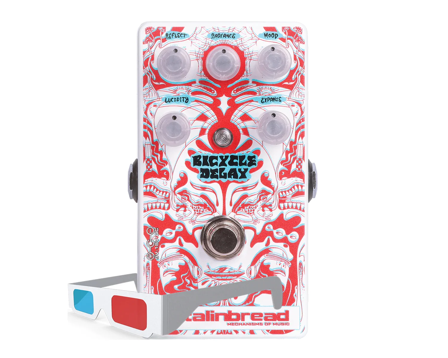 Limited Edition Catalinbread Bicycle Delay 3D with 3D Glasses 👓