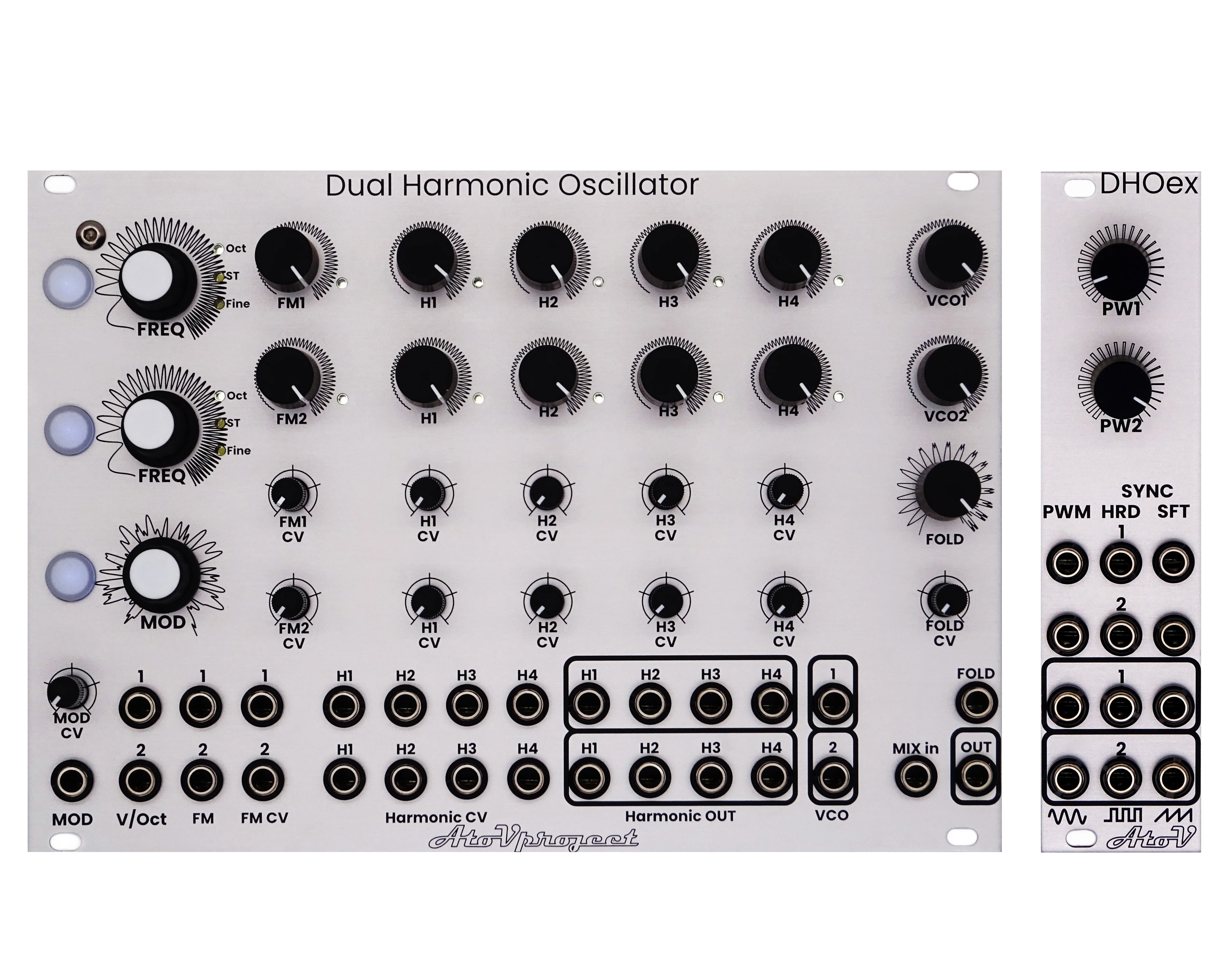 AtoVProject Dual Harmonic Oscillator (Silver) - Image 3