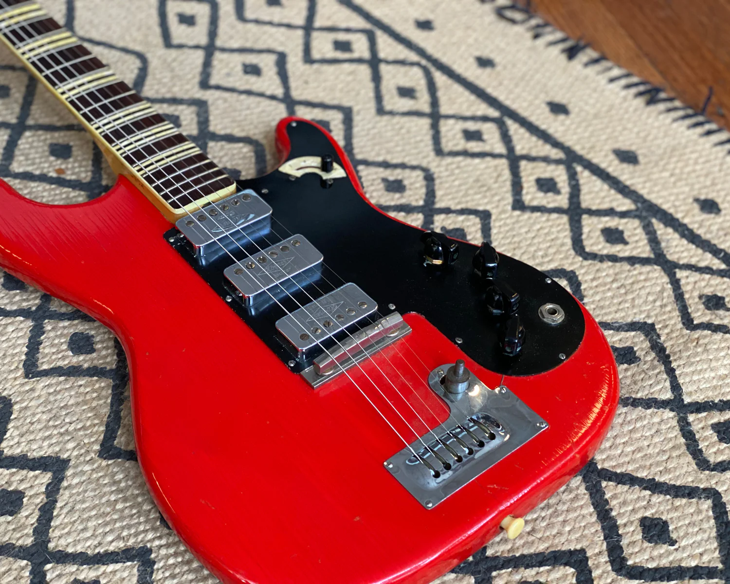 '60s Hofner 173 Super Solid III - Red w/ OHSC ๐ฉ๐ช - Image 7