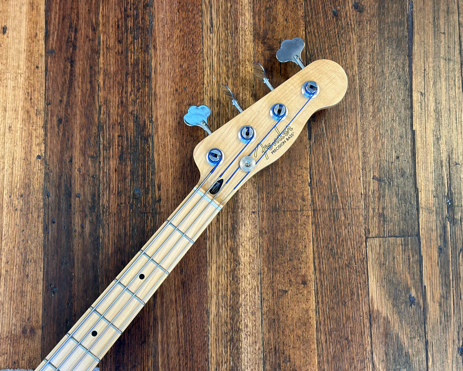 2013 Fender Cabronita Precision Bass - Tuxedo Black - Image 2