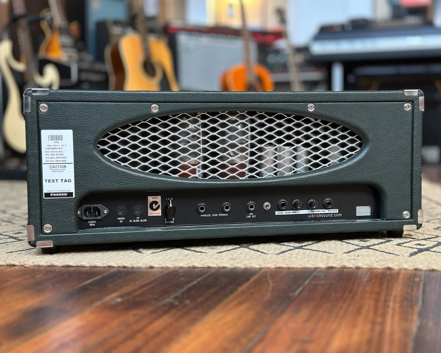 Ulbrick Arena 50 KT66-loaded Head - Made in Australia - Serial #0001 - Image 3