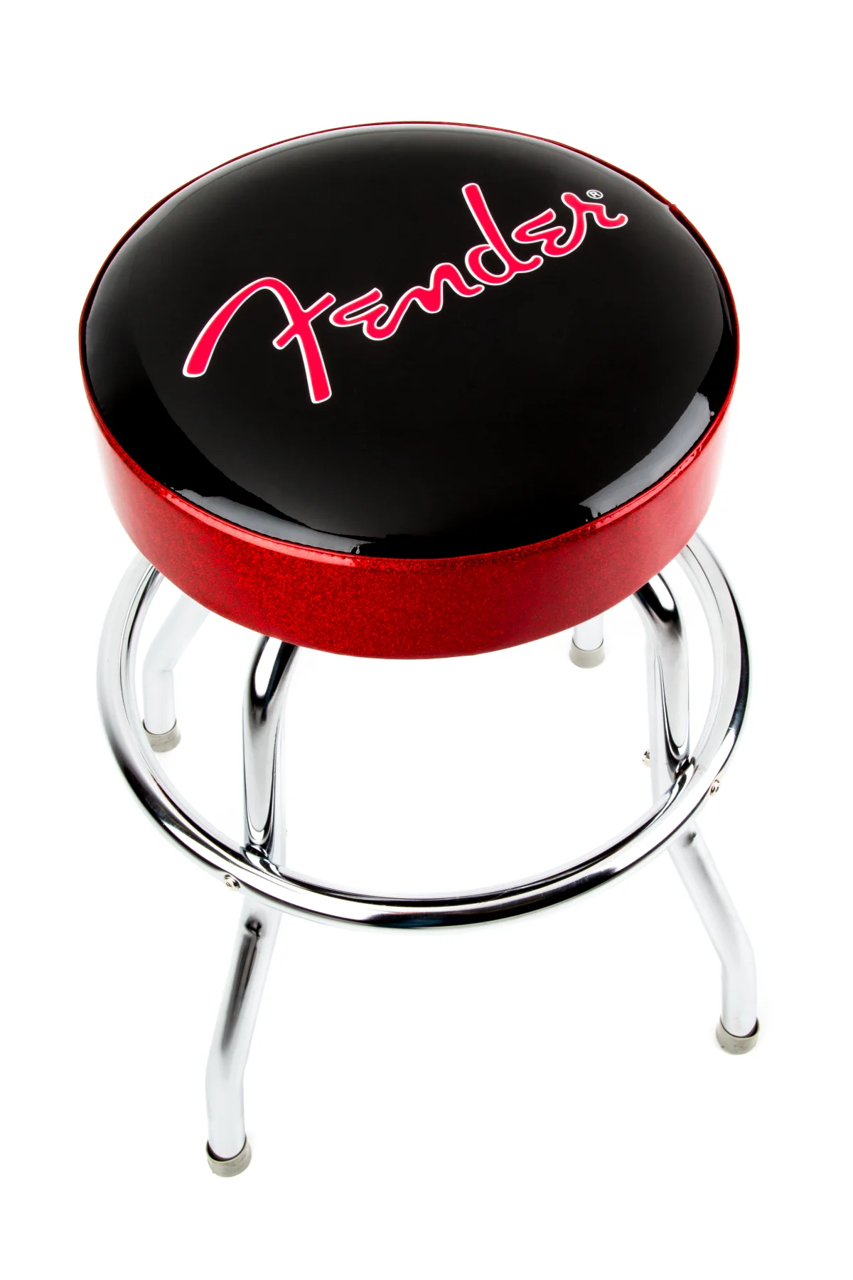 Fender Barstool - Red Sparkle Logo 24" - Image 3