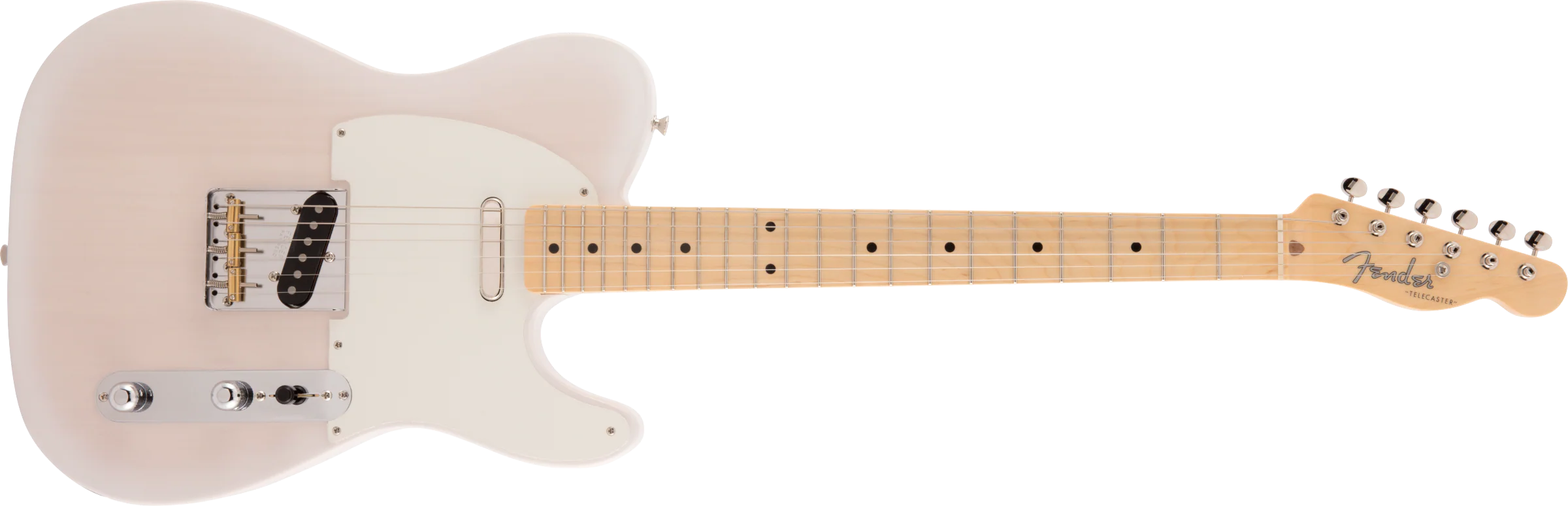 Fender Made in Japan Traditional 50s Telecaster - White Blonde - Image 4