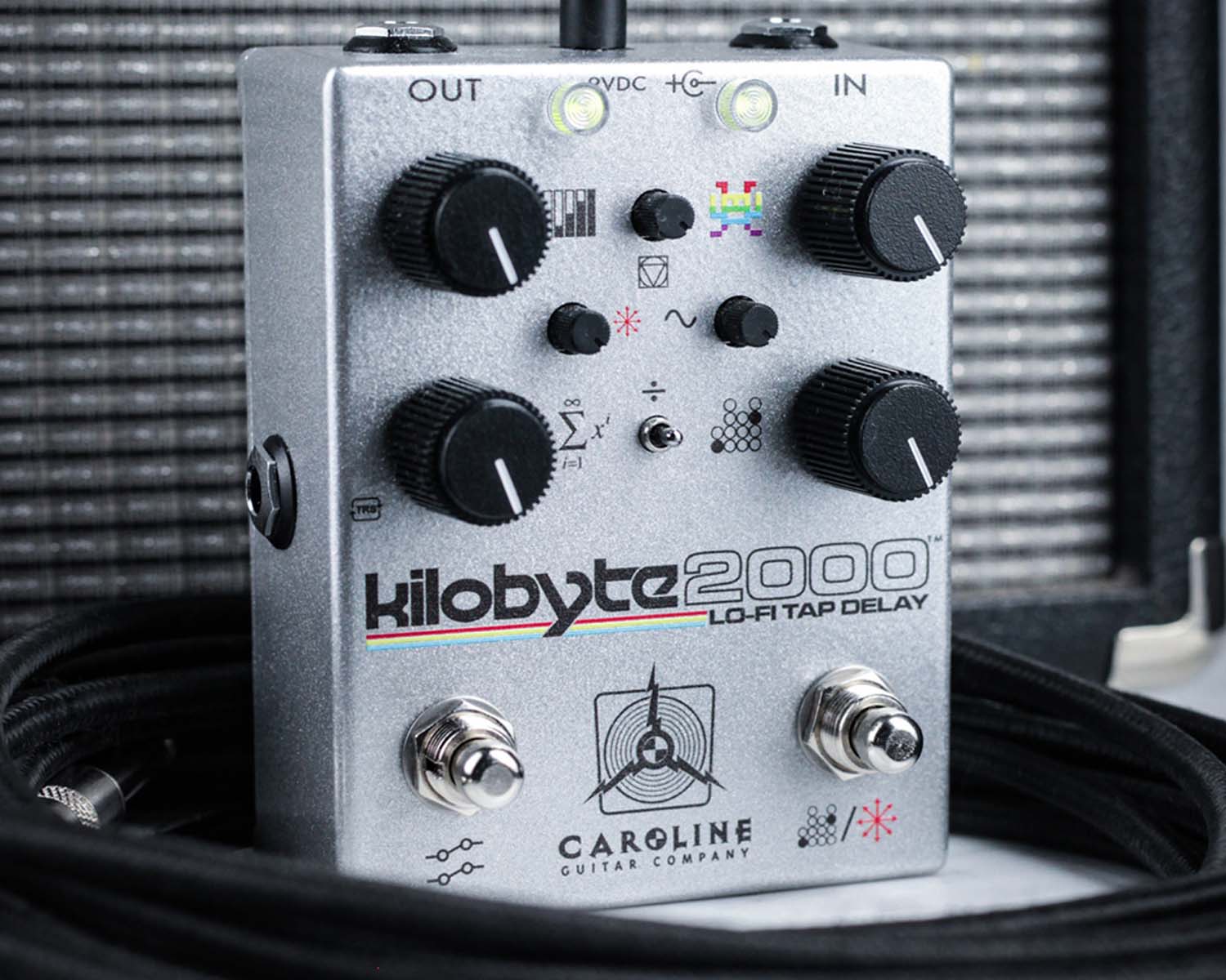 Caroline Kilobyte 2000 Lo-Fi Digital Delay Pedal - Image 2
