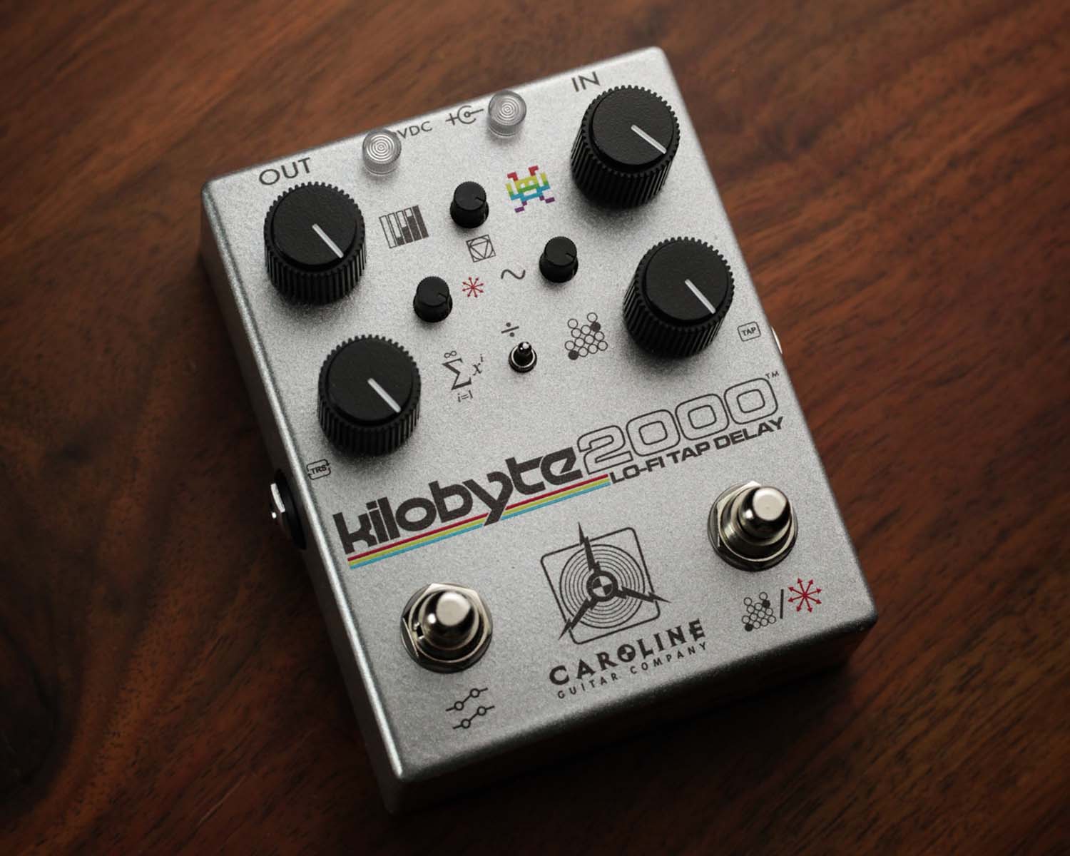 Caroline Kilobyte 2000 Lo-Fi Digital Delay Pedal - Image 3