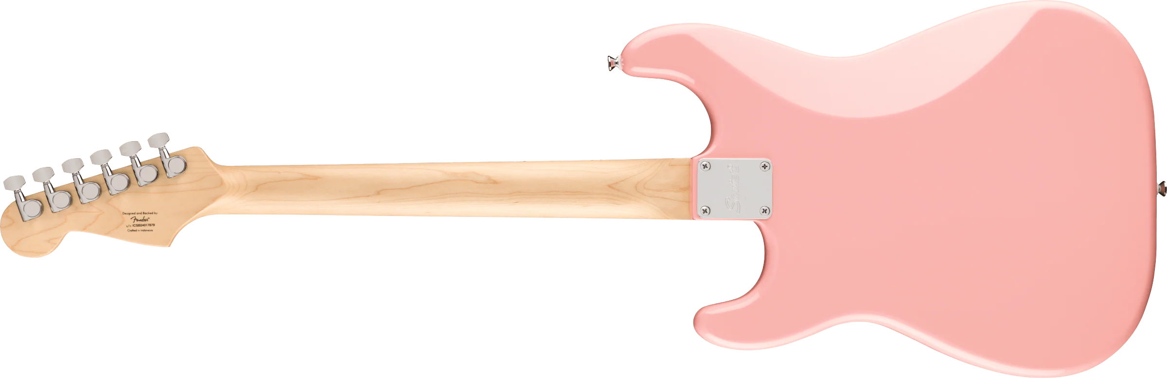 Fender Squier FSR Squier Sonic Stratocaster HT - Shell Pink - Image 5