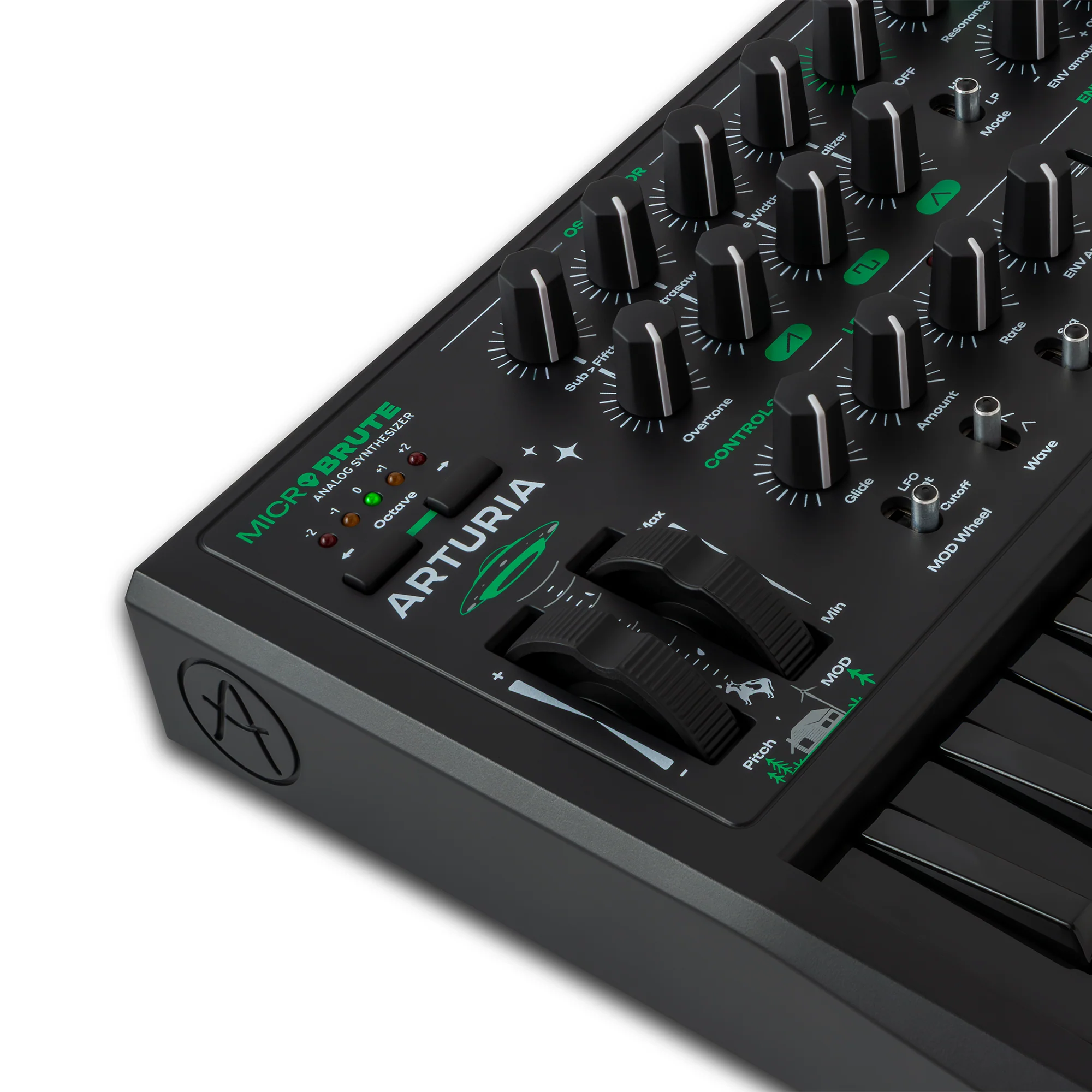 Arturia MicroBrute UFO Limited Edition 25 Key Analog Synth - Image 4