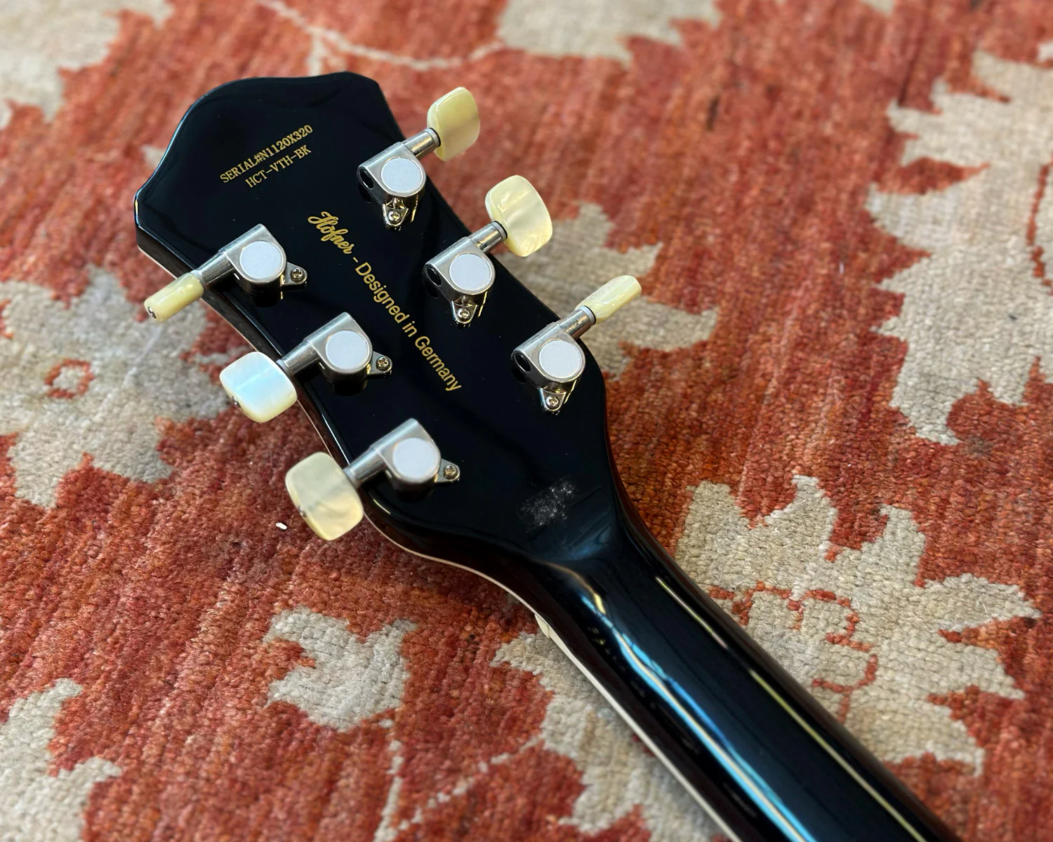 Hofner HCT-VTH Contemporary Series Verythin Archtop - Image 5