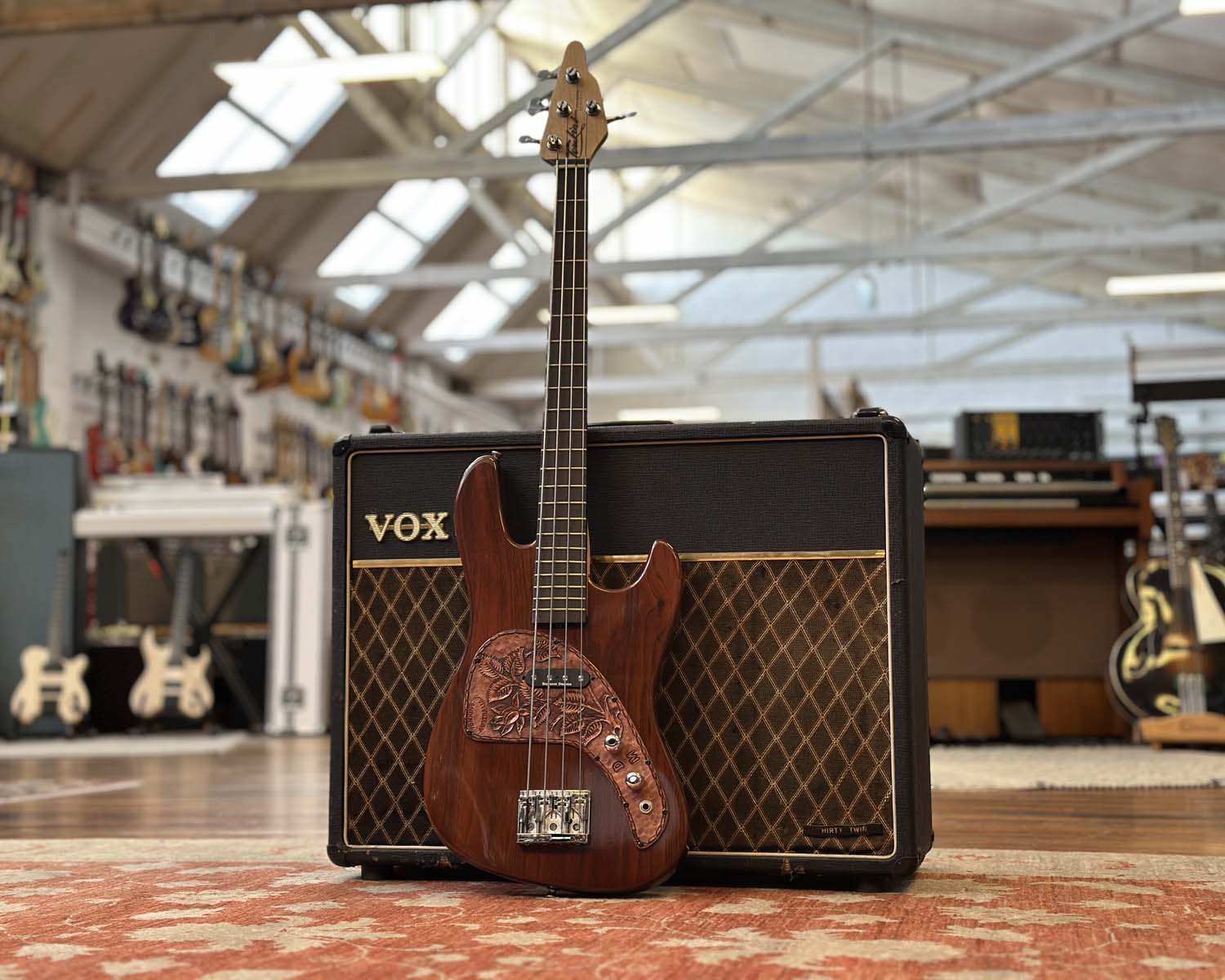 Tomkins Dusty Mann Signature 'The Dustyman' Custom 3/4 Bass - Made in Australia - Image 9
