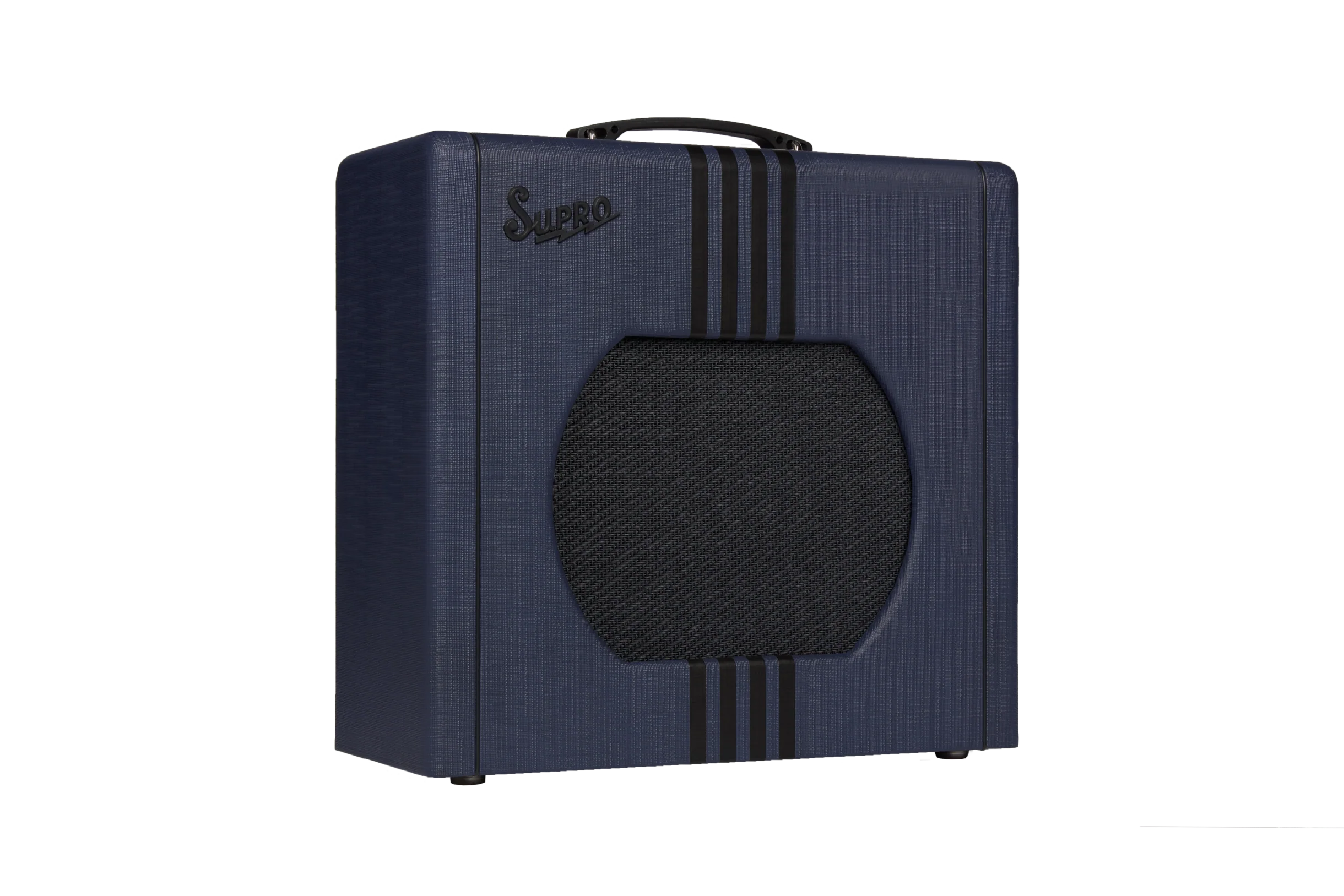 Supro Delta King 12 Guitar Amplifier - Navy Blue - Image 2