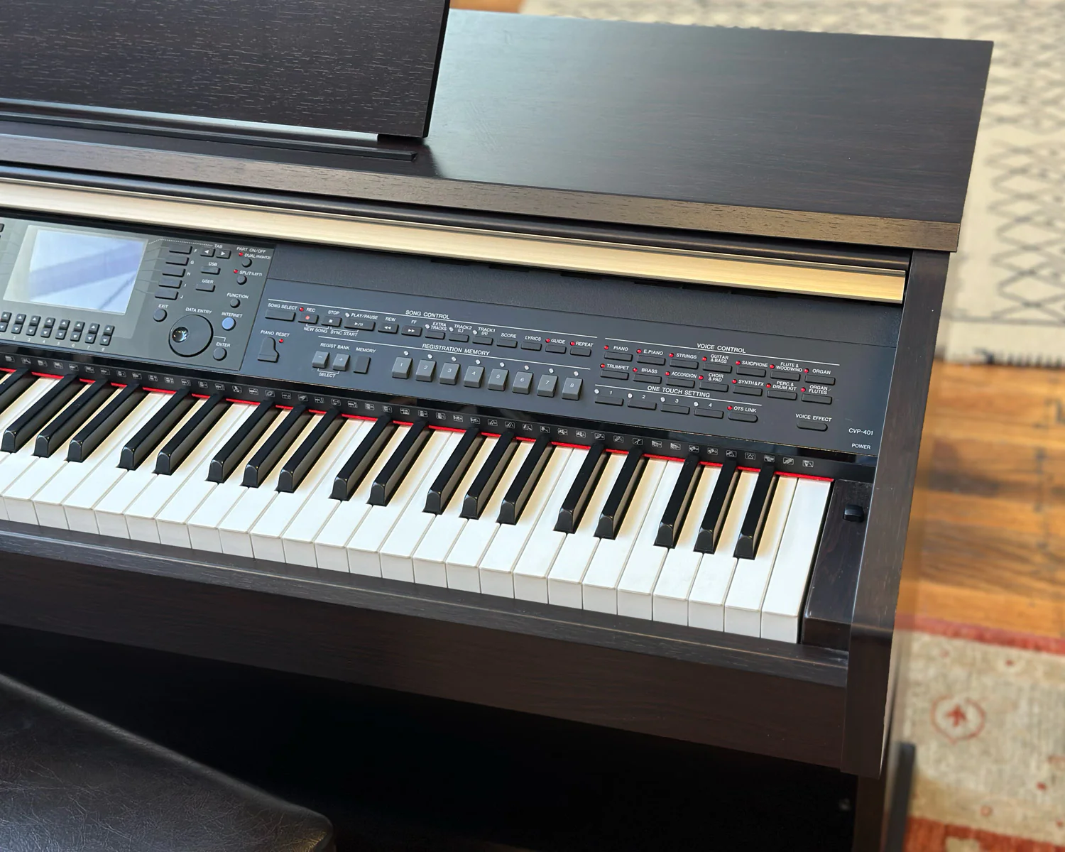 YAMAHA Clavinova CVP-401 Digital Piano/Arranger - Image 2