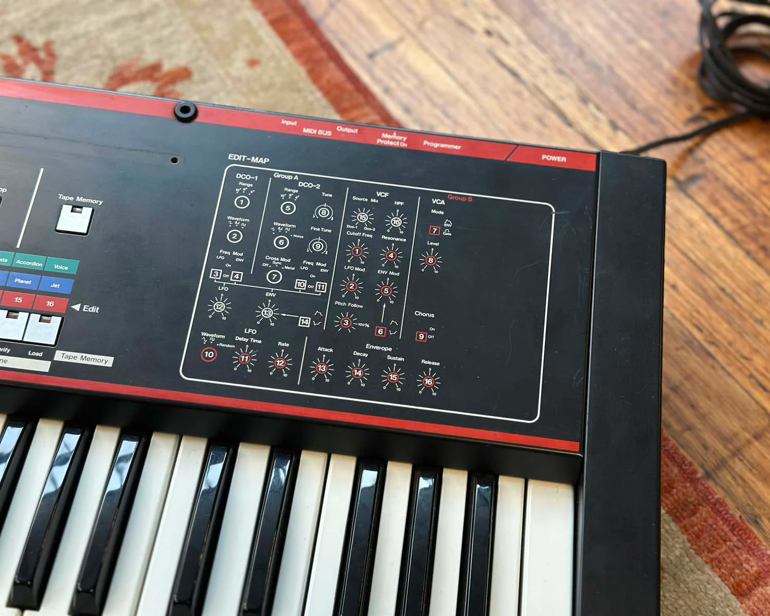 Vintage Roland JX-3P with KIWI-3P Mod - Image 7