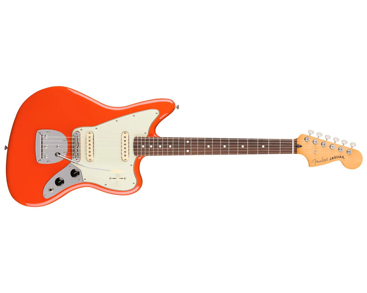 Fender Player II Jaguar - Rallye Orange - Image 2