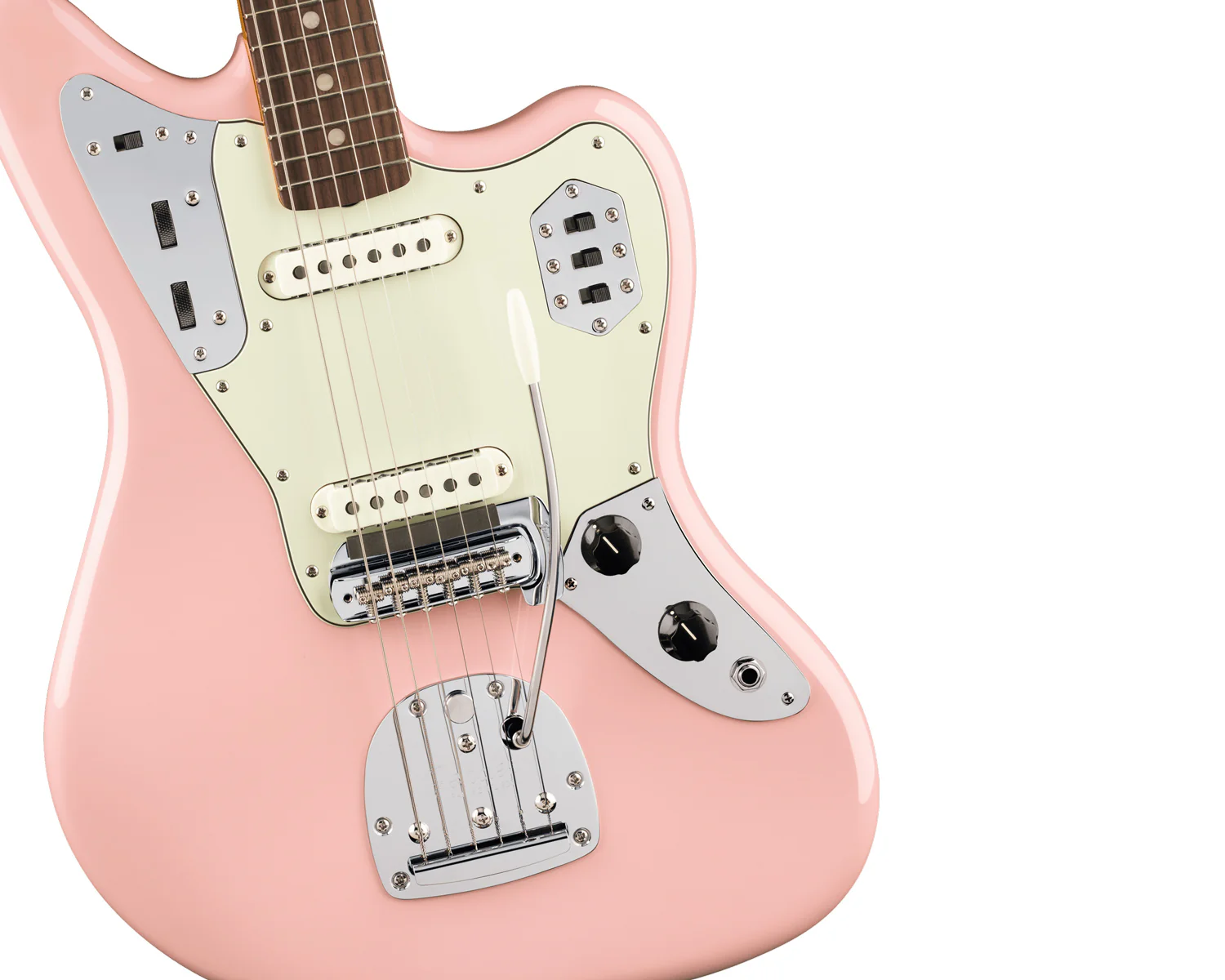 Fender Vintera III Mid '60s Jaguar - Shell Pink - Image 6