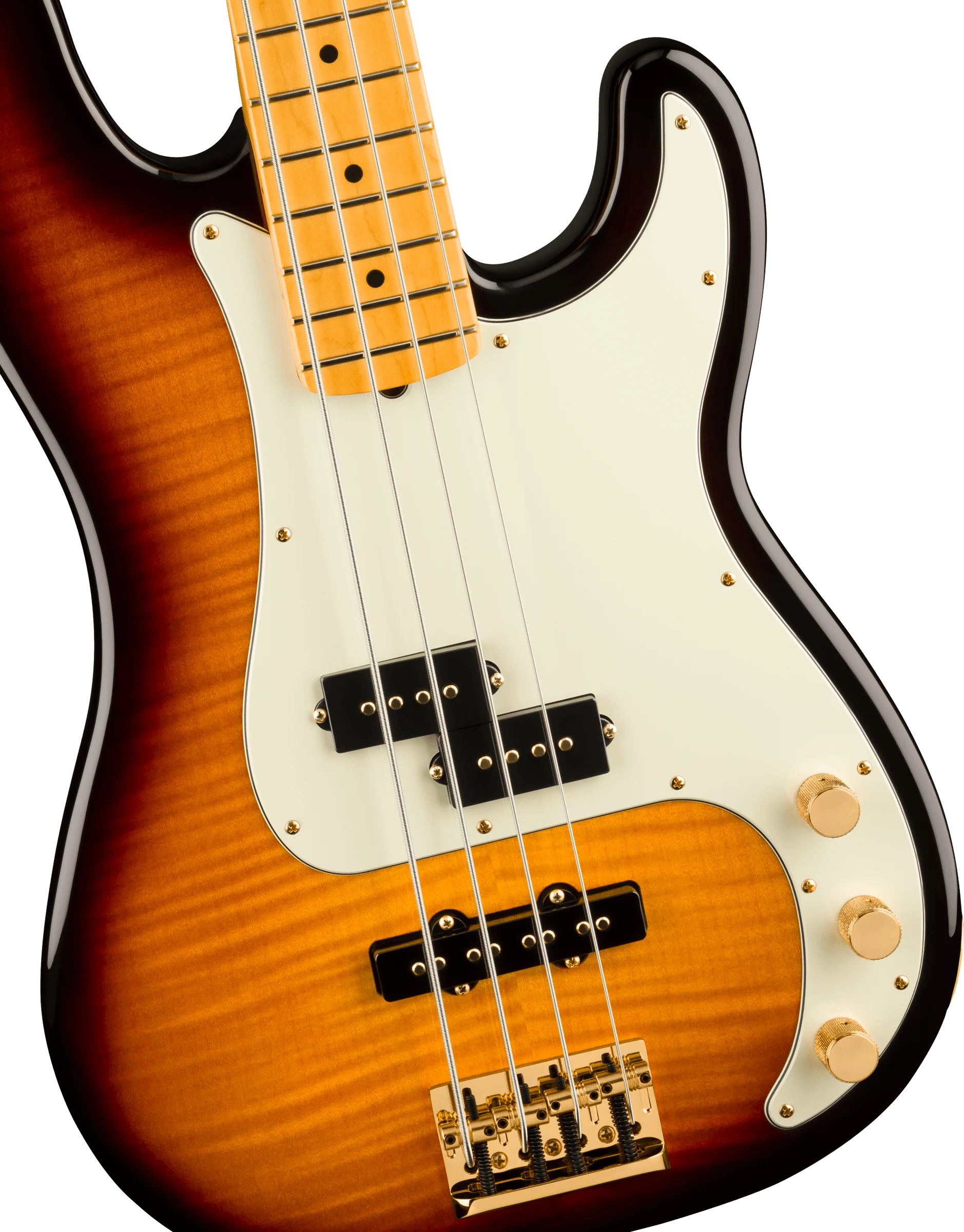 Fender 75th Anniversary American Professional PJ Bass - 2-Colour Sunburst - Image 6