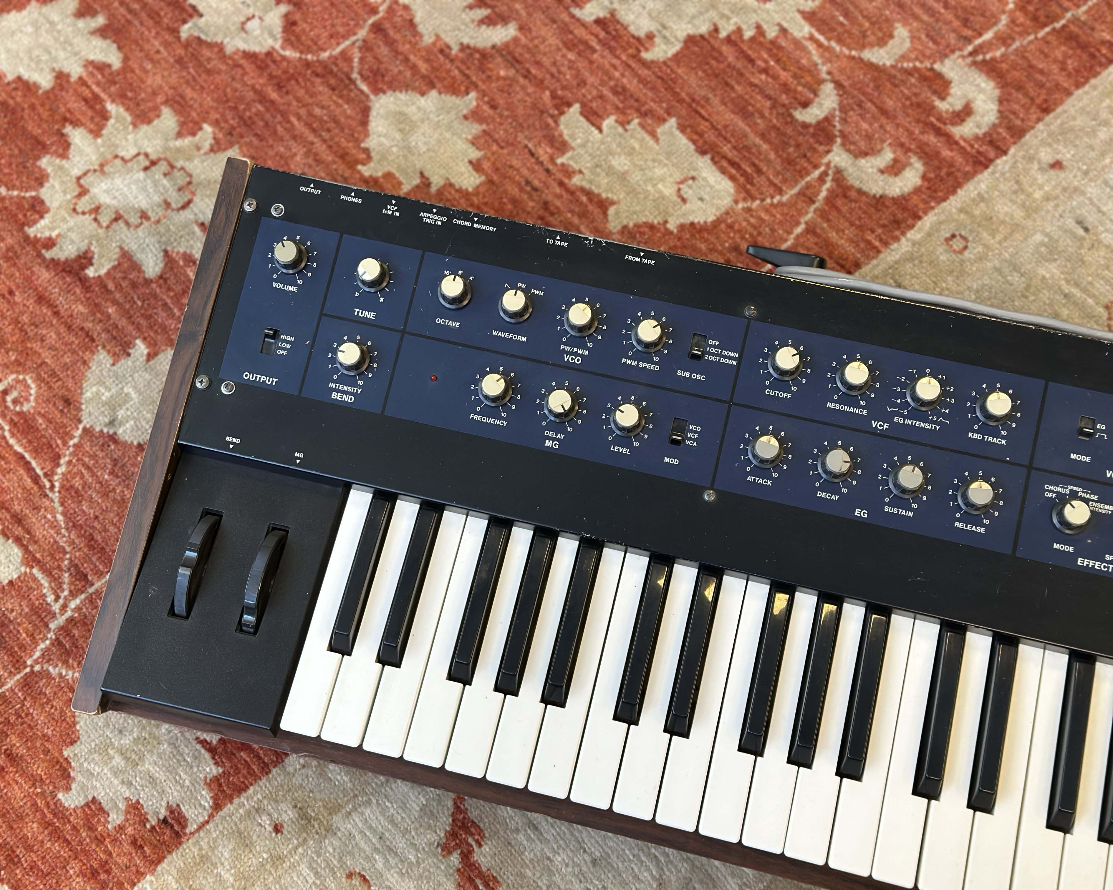 KORG PolySix Programmable 6 Voice Polyphonic Analogue Synthesizer - Image 2