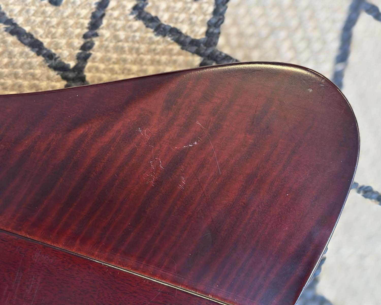 2008 Gibson Thunderbird IV Nikki Sixx Signature Model - "Blackbird" - Satin Cherry w/ OHSC - Image 10
