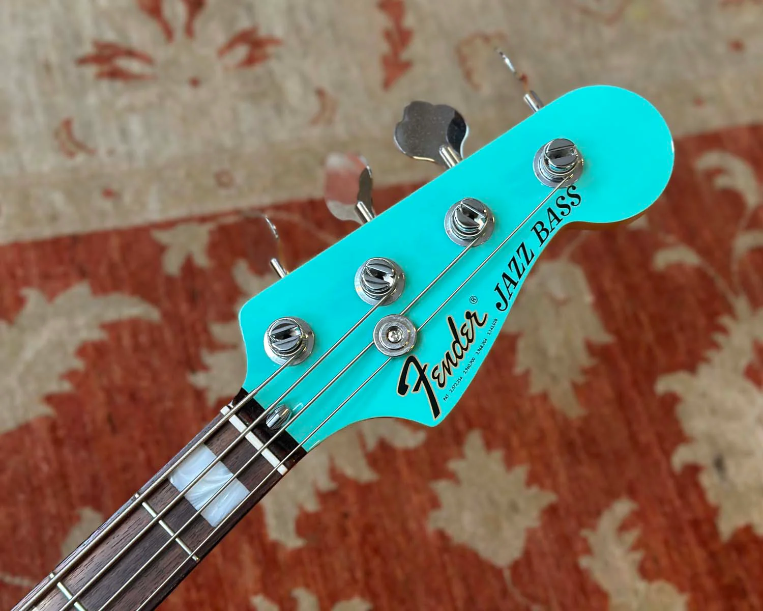 Fender Jino Jazz Bass - Seafoam Green - Image 2
