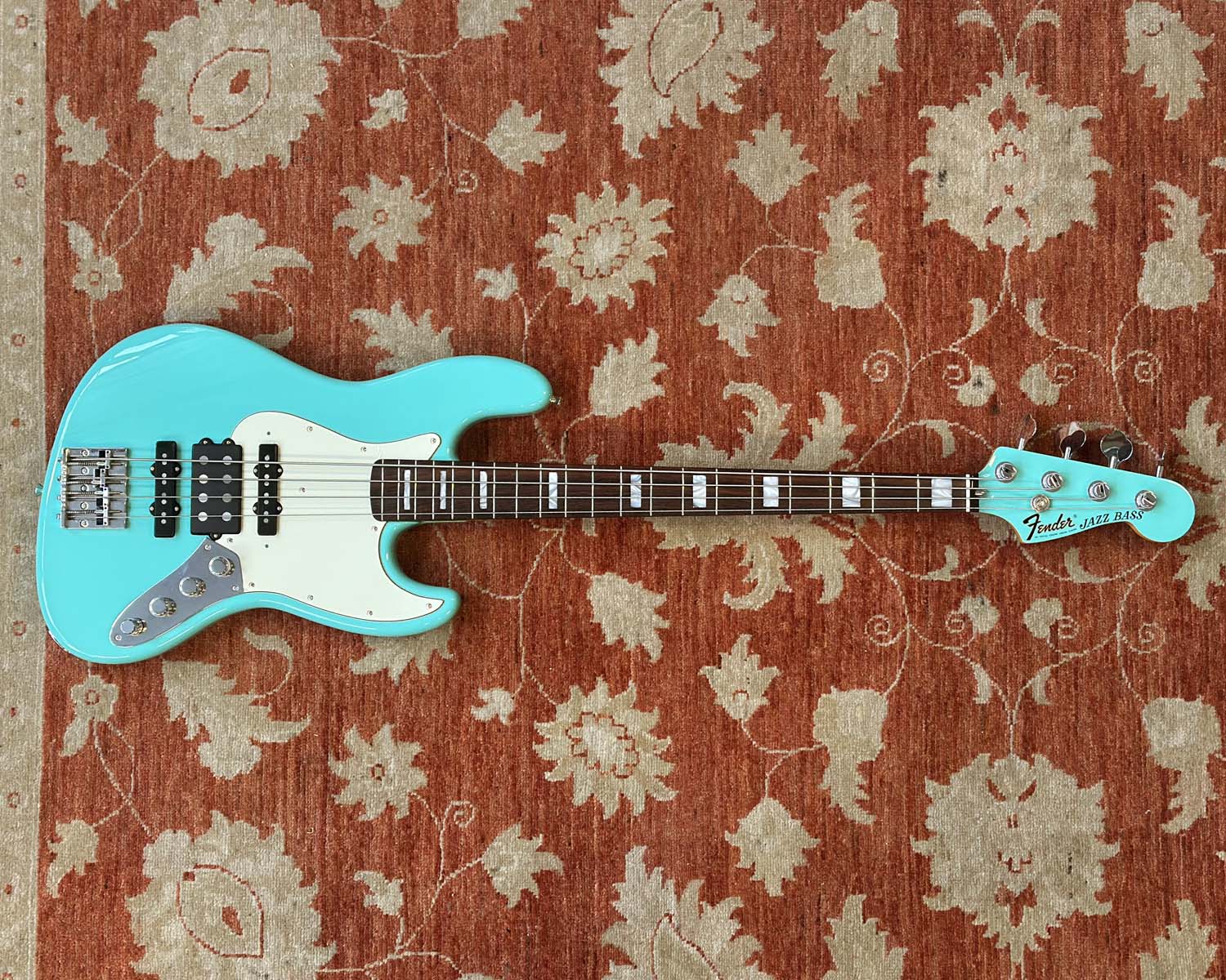 Fender Jino Jazz Bass - Seafoam Green - Image 5