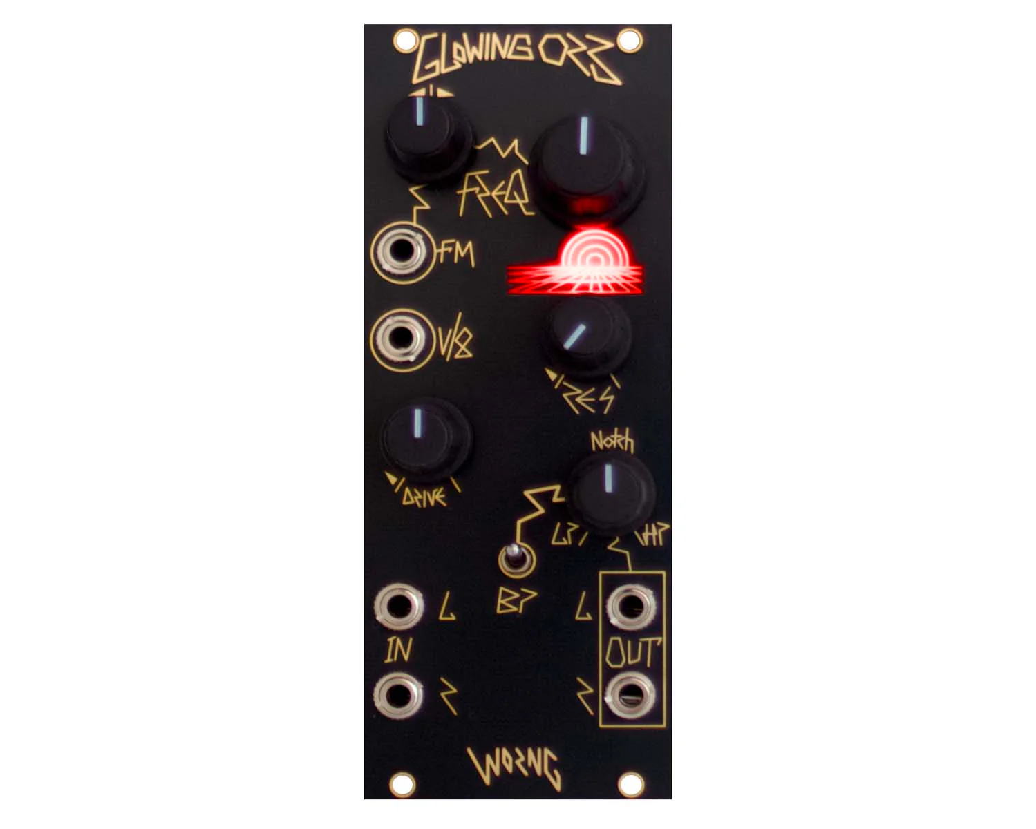 Worng Glowing Orb Stereo State Variable Filter