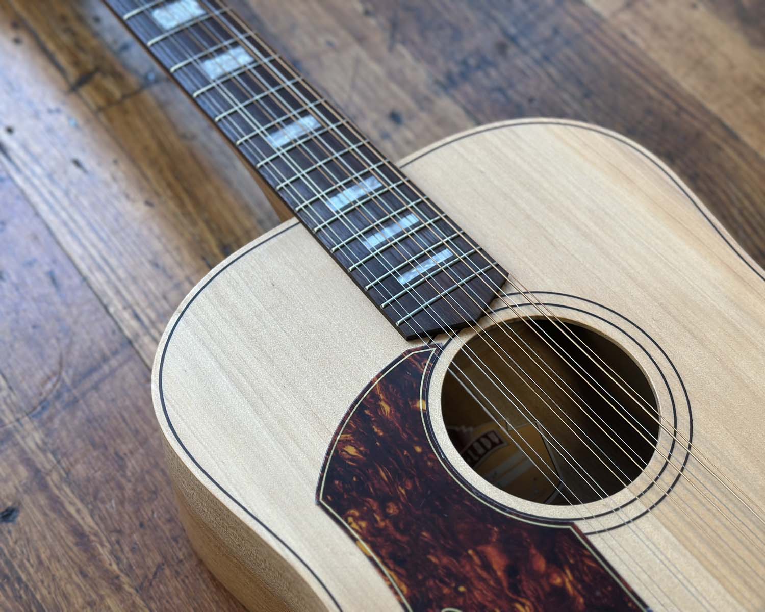 Cole Clark FL1A-12-LH Fat Lady 12-String Left-Handed Acoustic-Electric Guitar - Image 9