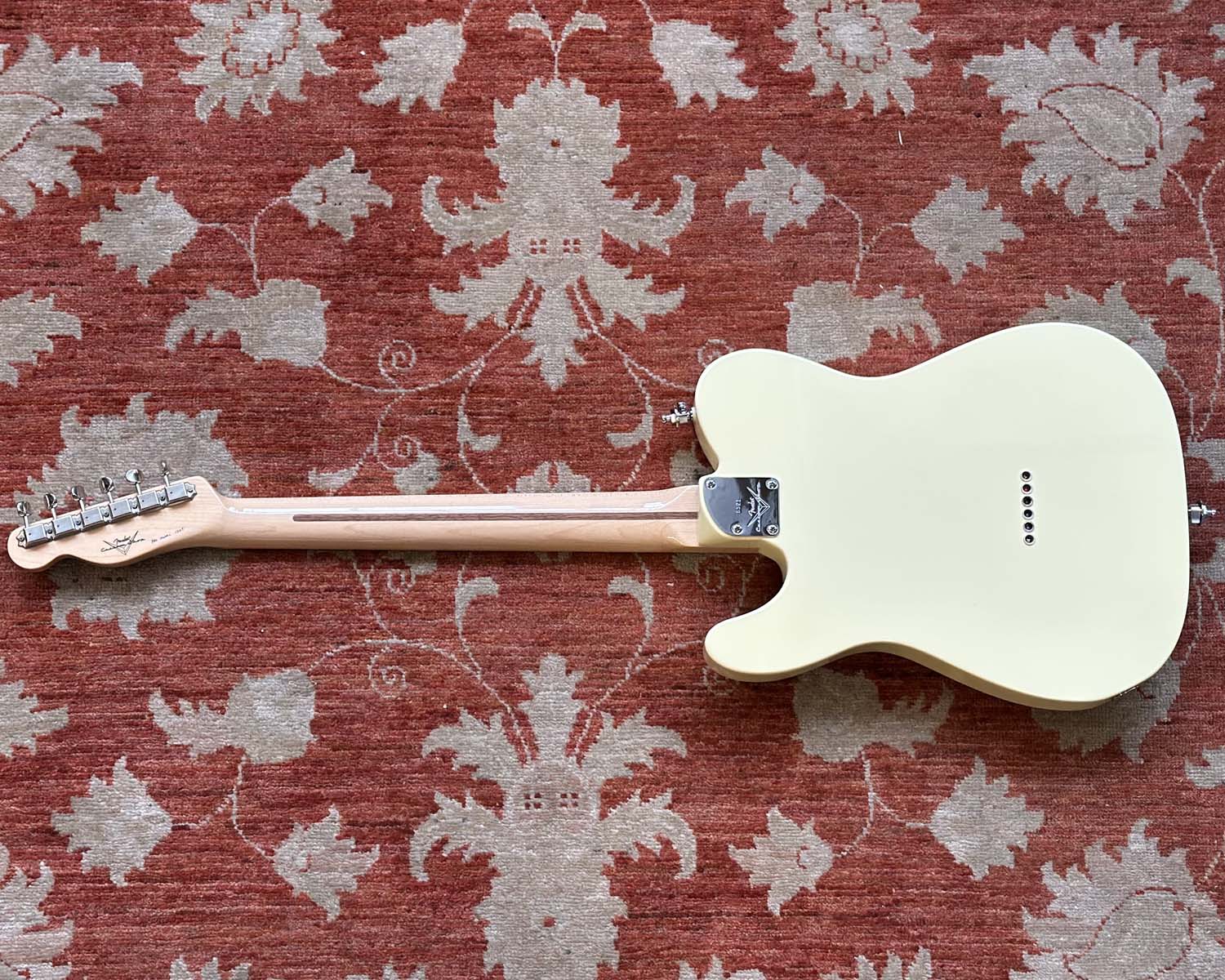 2011 Fender Custom Shop Pro Telecaster NOS Model 1207- Vintage White w/OHSC - Image 6
