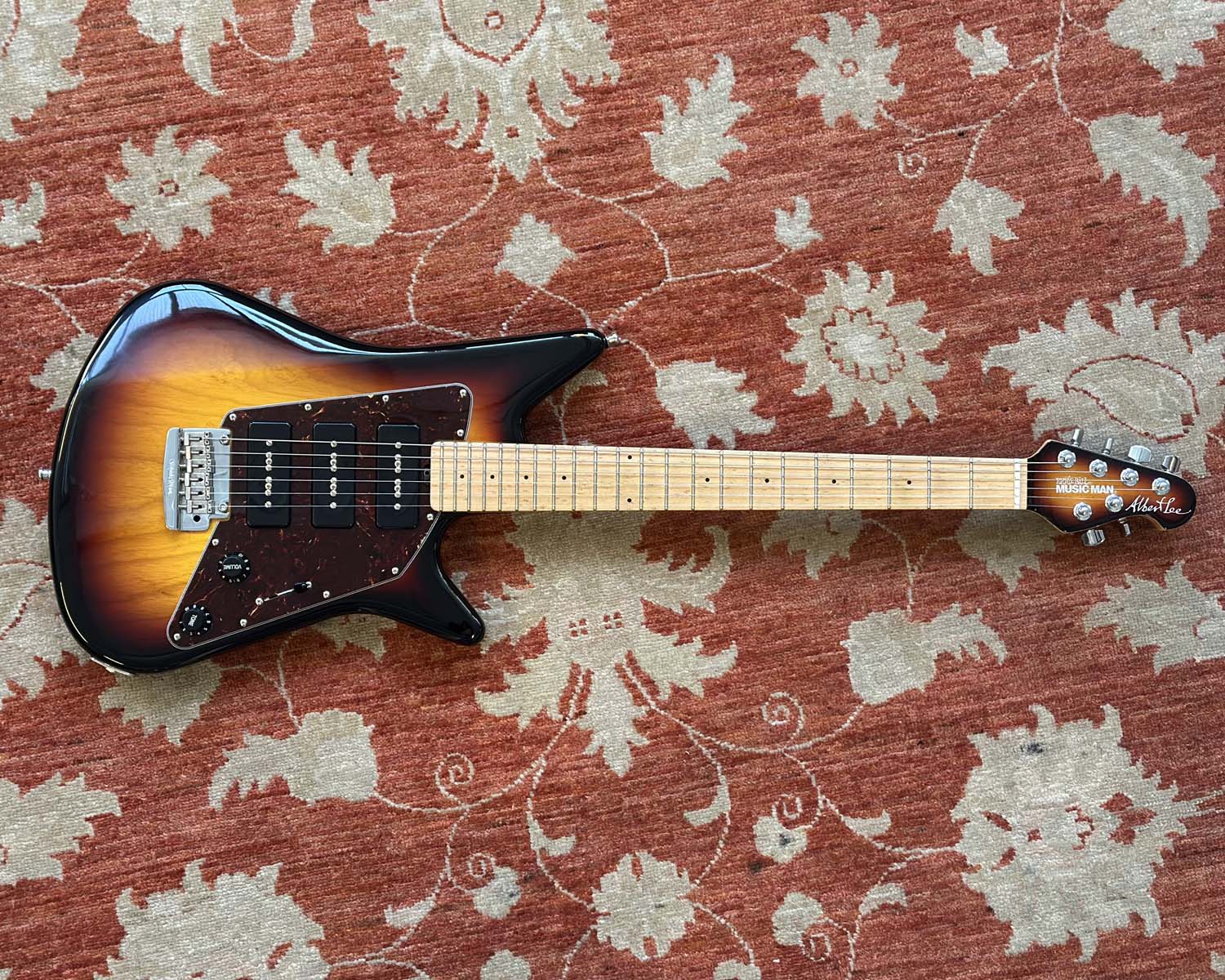 2011 Ernie Ball Music Man Albert Lee MM90 Tremolo - Vintage Sunburst - Image 2