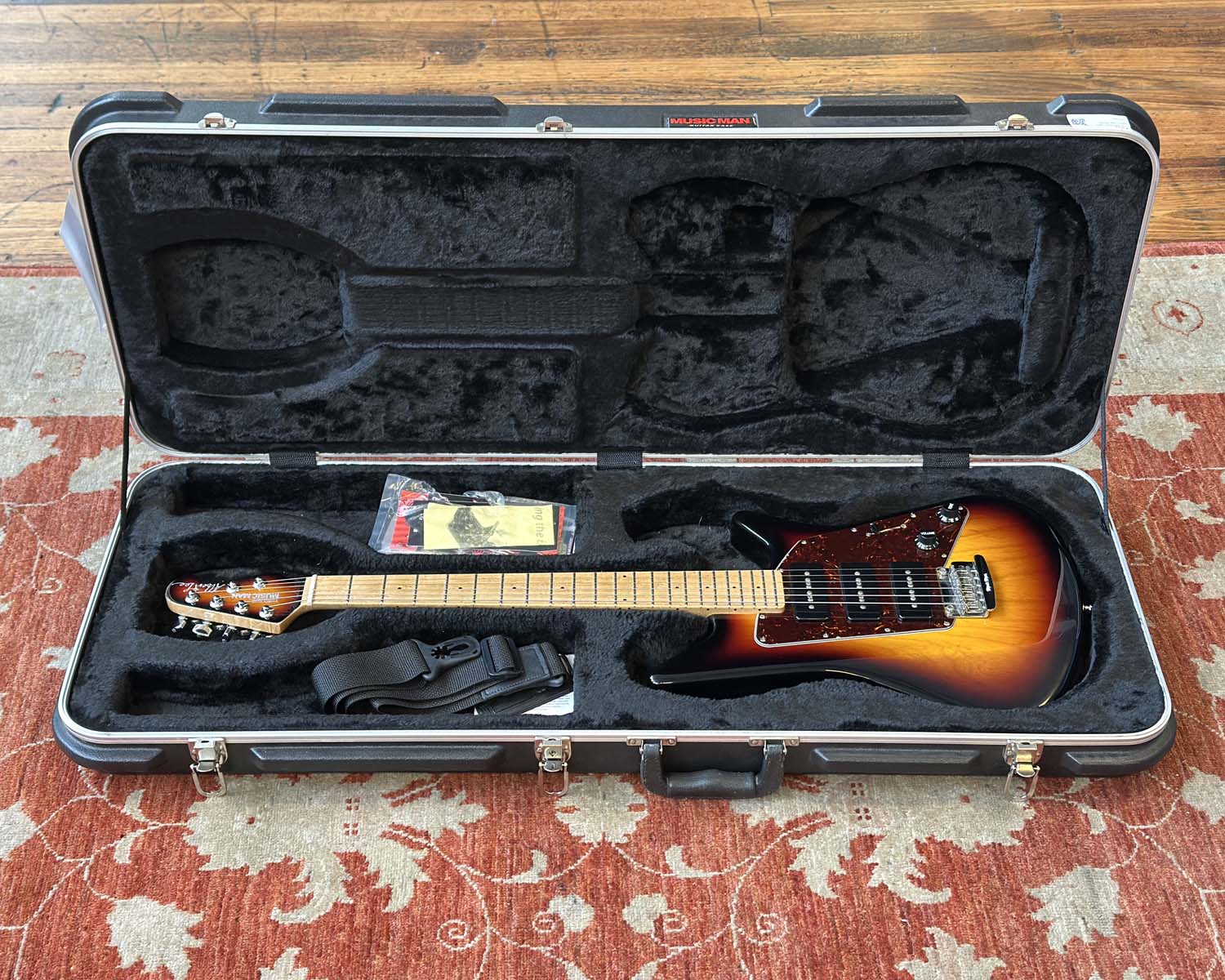 2011 Ernie Ball Music Man Albert Lee MM90 Tremolo - Vintage Sunburst - Image 9