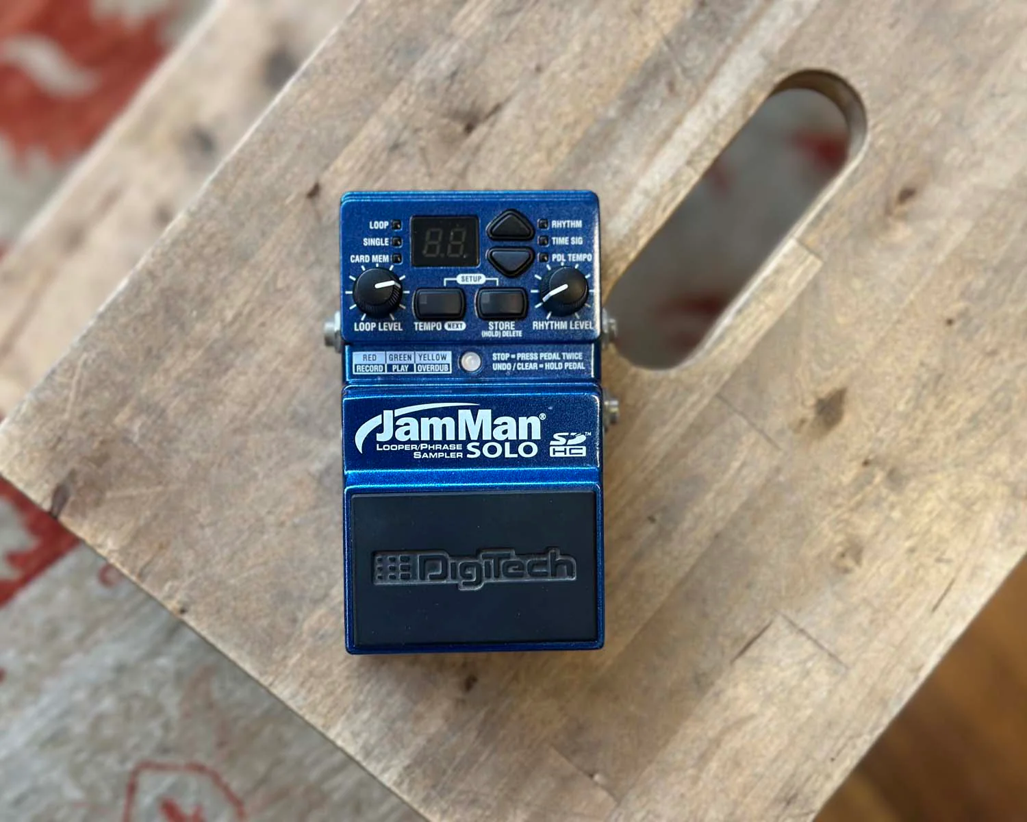 DigiTech JamMan Solo Looper/Phrase Sampler w/ FS3X 3 Button Footswitch